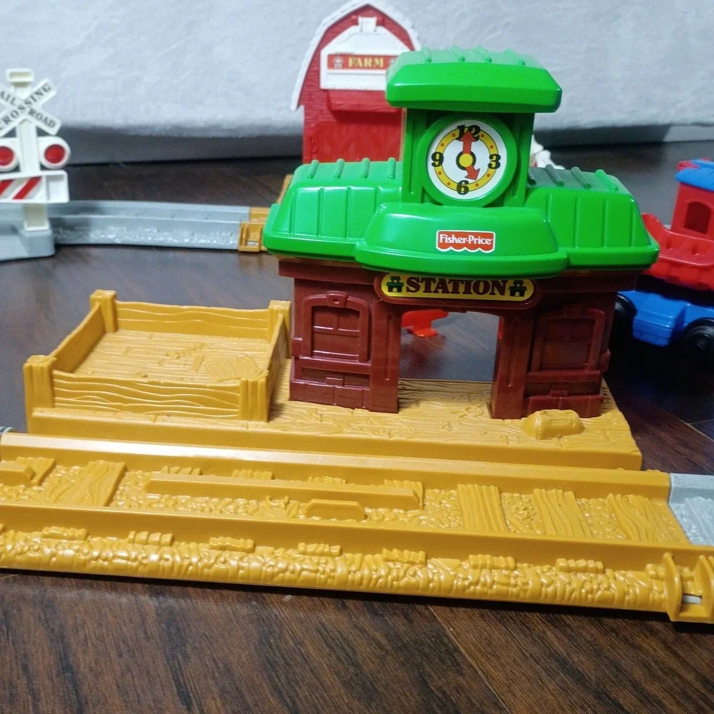 Mattel Fisher Price 1999 Toots The Train Set Remote Voice Command Tested Works